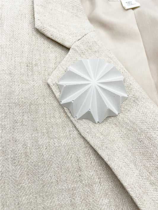 Geometric Pin Brooch