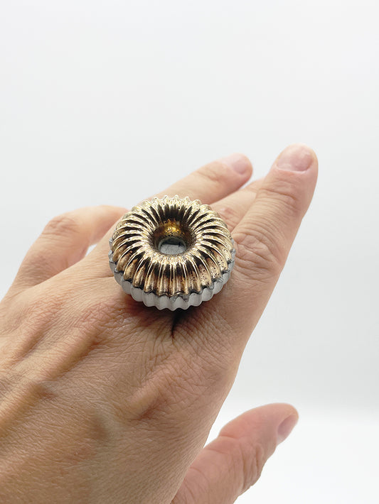 Bronze Swirl Ring