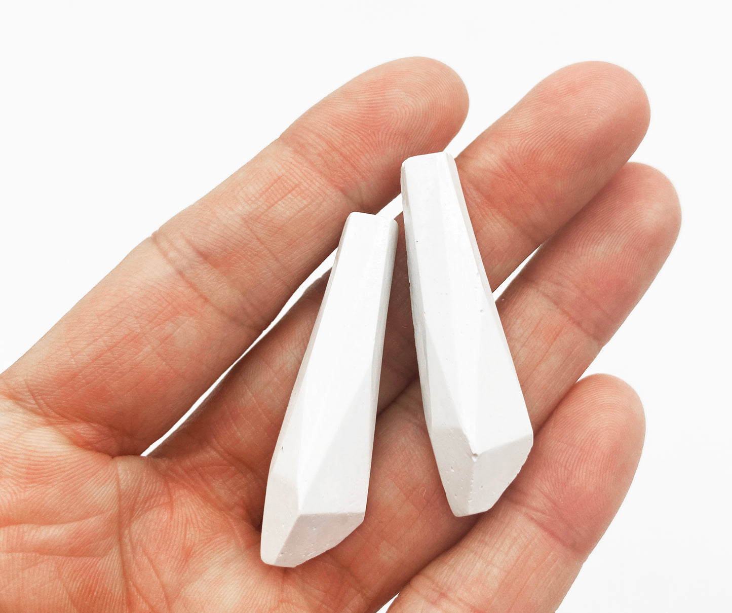Geometric White Slim
