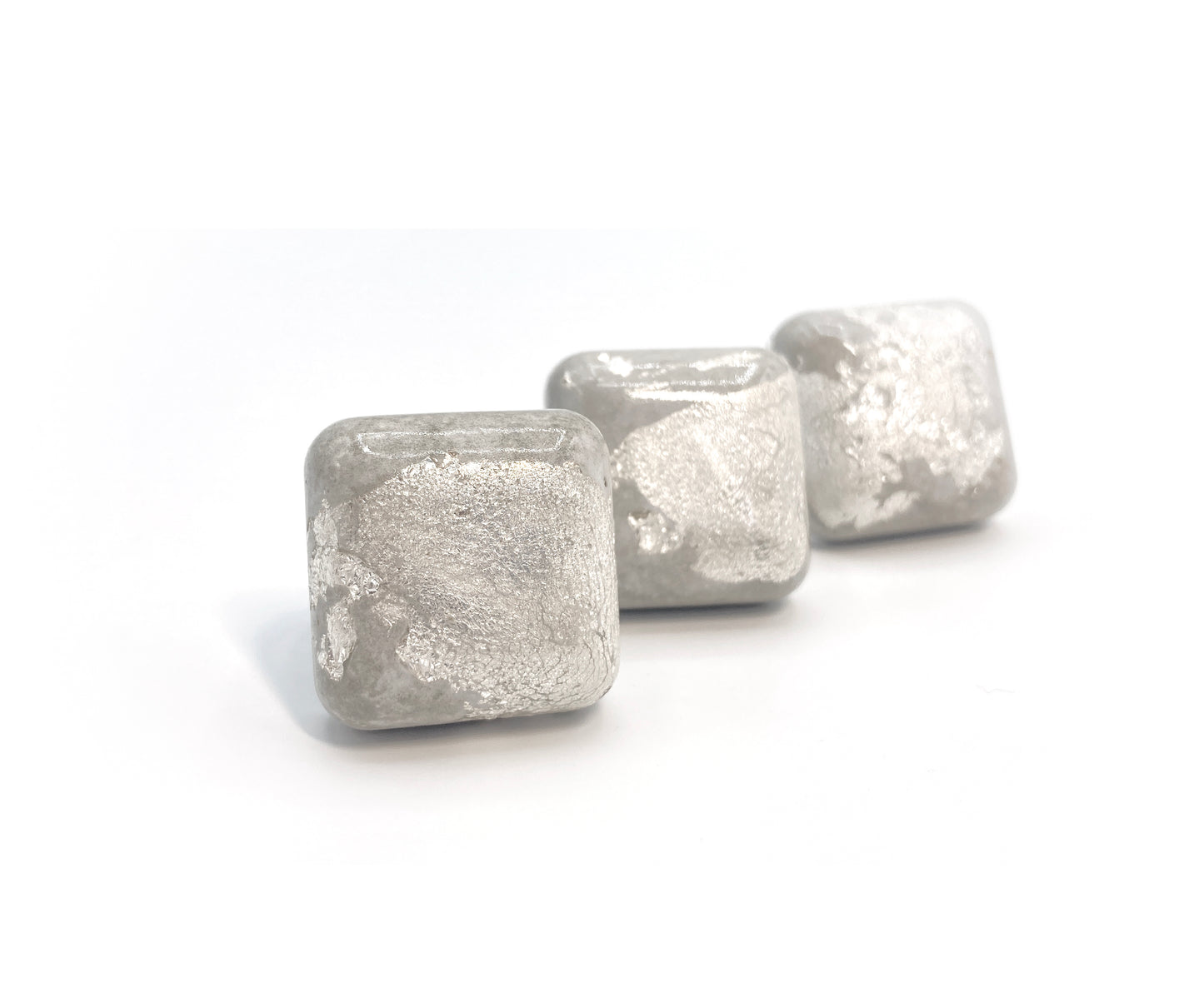 Cement Gem Silver Ring