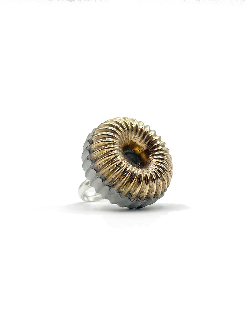 Bronze Swirl Ring
