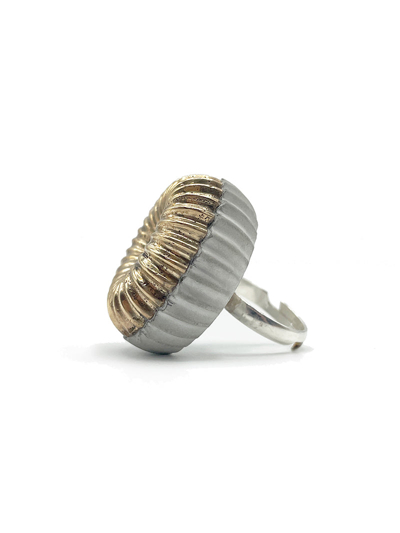 Bronze Swirl Ring