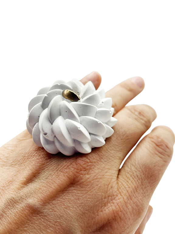 White Harmony Ring