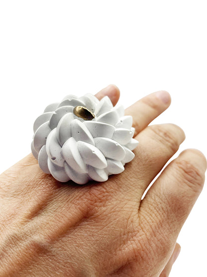 White Harmony Ring