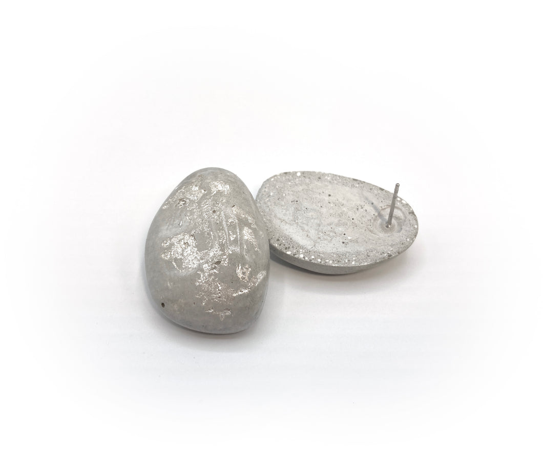 Cement Drops Silver Foil