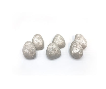 Cement Drops Silver Foil