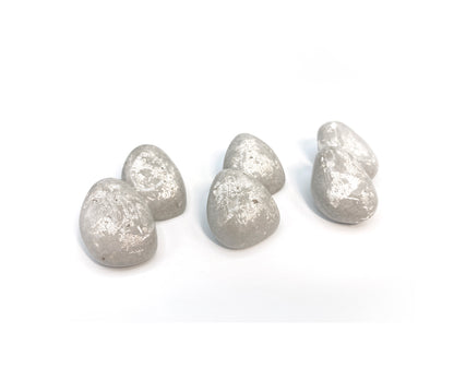 Cement Drops Silver Foil